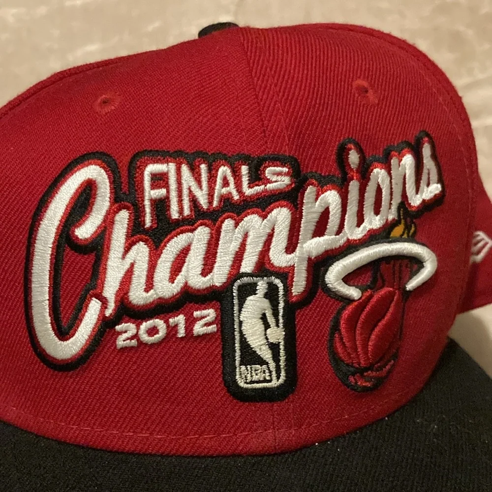 Miami Heat 2012 championship SnapBack